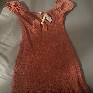 Woman papaya dress brand new